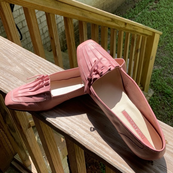 Vintage pink Enzo Angiolini loafer shoes - Picture 2 of 4